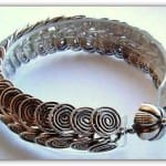 Браслет из проволоки. Украшение в технике Wire wrap.